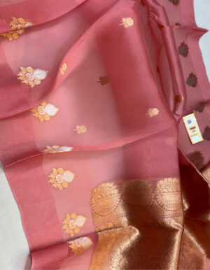 pure kora organza silk saree