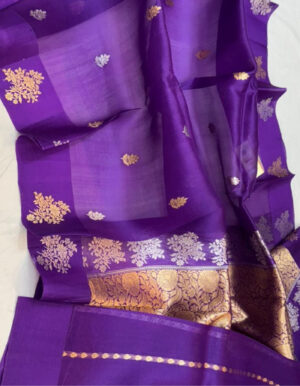 pure kora organza silk saree