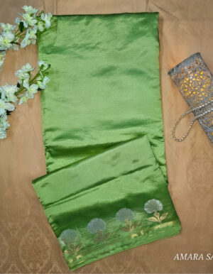 pure raw mango silk saree