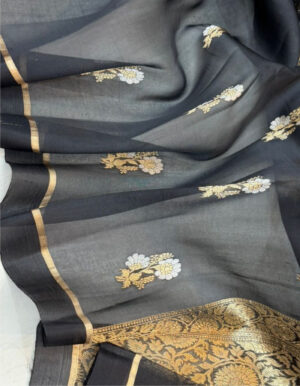 pure kora organza silk saree