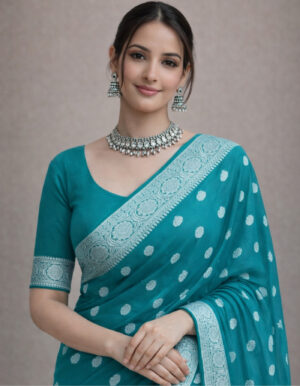 pure chiffon saree
